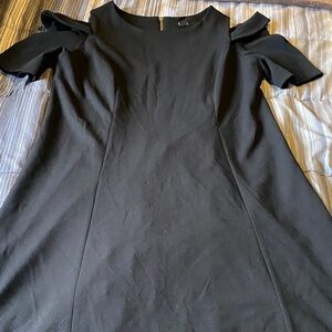 Dennis Basso black dress
